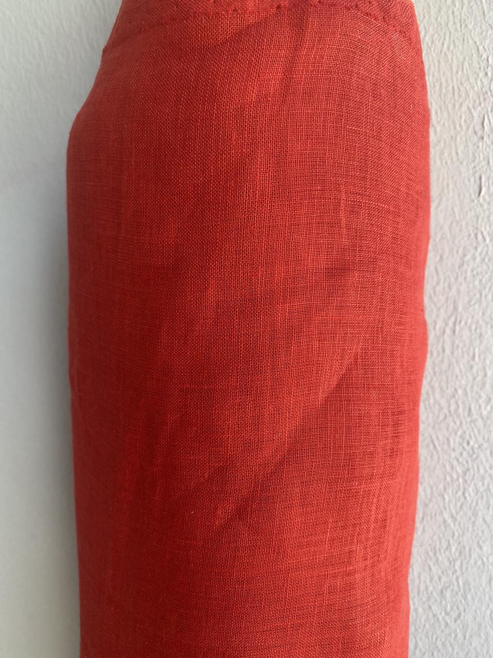 Ткань LINEN PLUS 100% лен 150 см 1/17 Красный - фото 4 Ткань LINEN PLUS 100% лен 150 см 1/17 Красный - фото 4