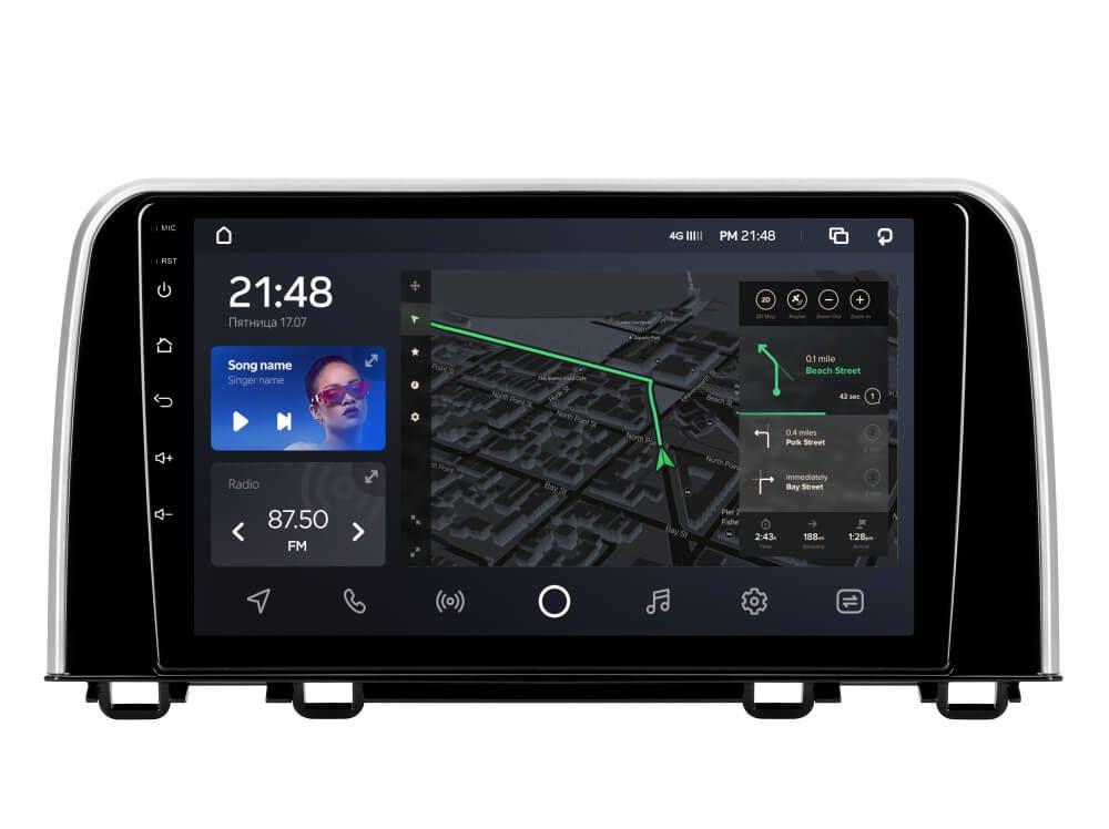Штатная магнитола AMS T910 3+32 Gb Honda CRV CR-V 5 RT RW 2016-2018