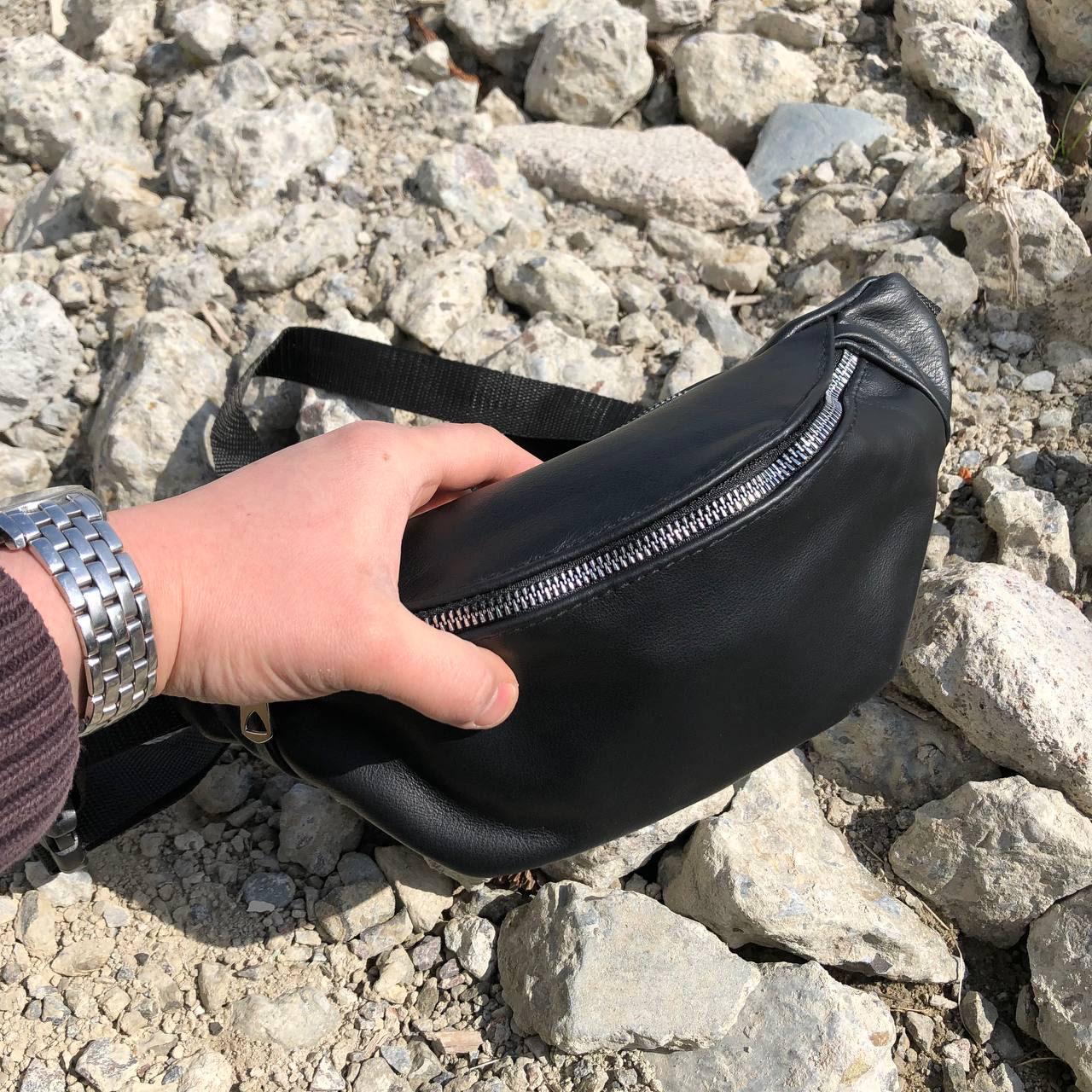 Поясная сумка кожа (96163) - фото 10 Поясная сумка кожа (96163) - фото 10