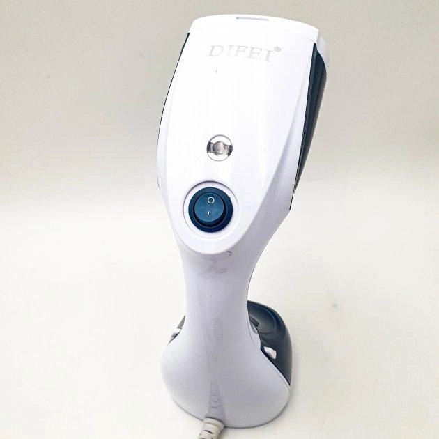 Відпарювач Difei Handheld Garment Steamer DF-019A W36 1100 Вт Білий із синім (14-14-14982) - фото 6