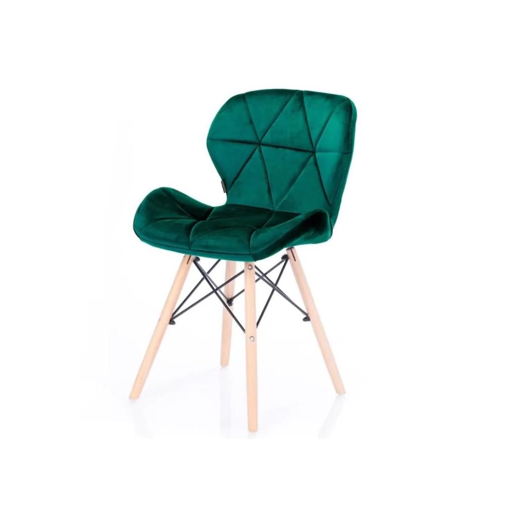 Стул SILLA Velvet Зеленый (6078-kalam-M)