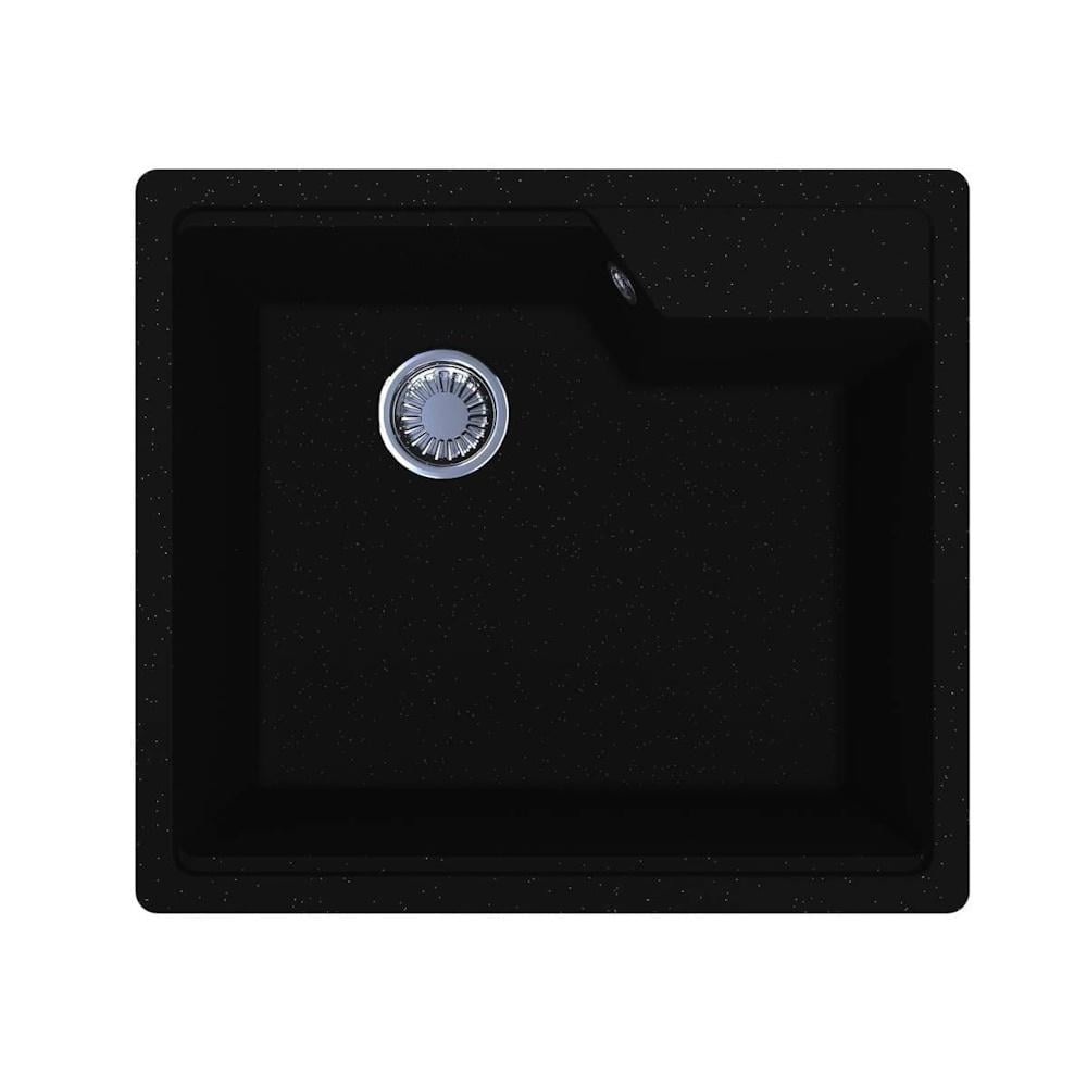 Мийка кухонна MIRAGGIO LISA 560 558x598 прямокутна Чорний (MG-0002249)