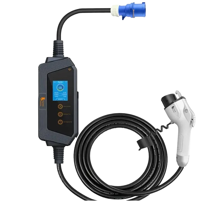 Зарядний пристрій для електромобіля Feyree Type 1 7 кВт 32А 1 фаза з роз’ємом j1772