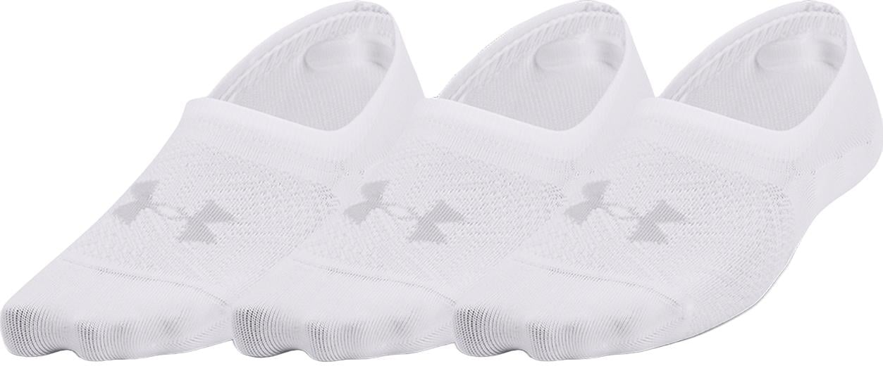 Носки женские Under Armour BREATHE LITE ULTRA LOW 3P 3 пары M Белый (1370075-100)