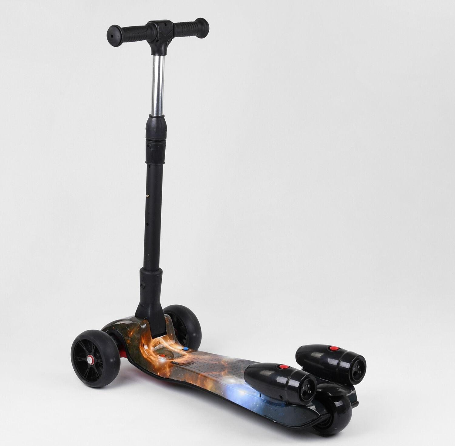 Самокат детский Best Scooter MAXI 65884 с парогенератором Черный (17513939)