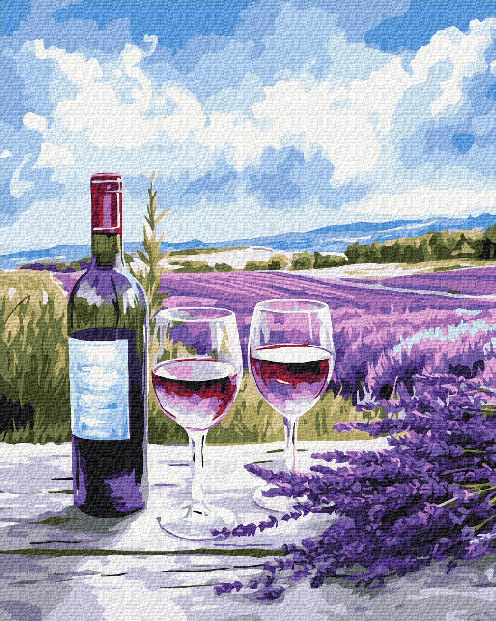 Картины по номерам Brushme "Романтика в Провансе" 40х50 см (BS54256)