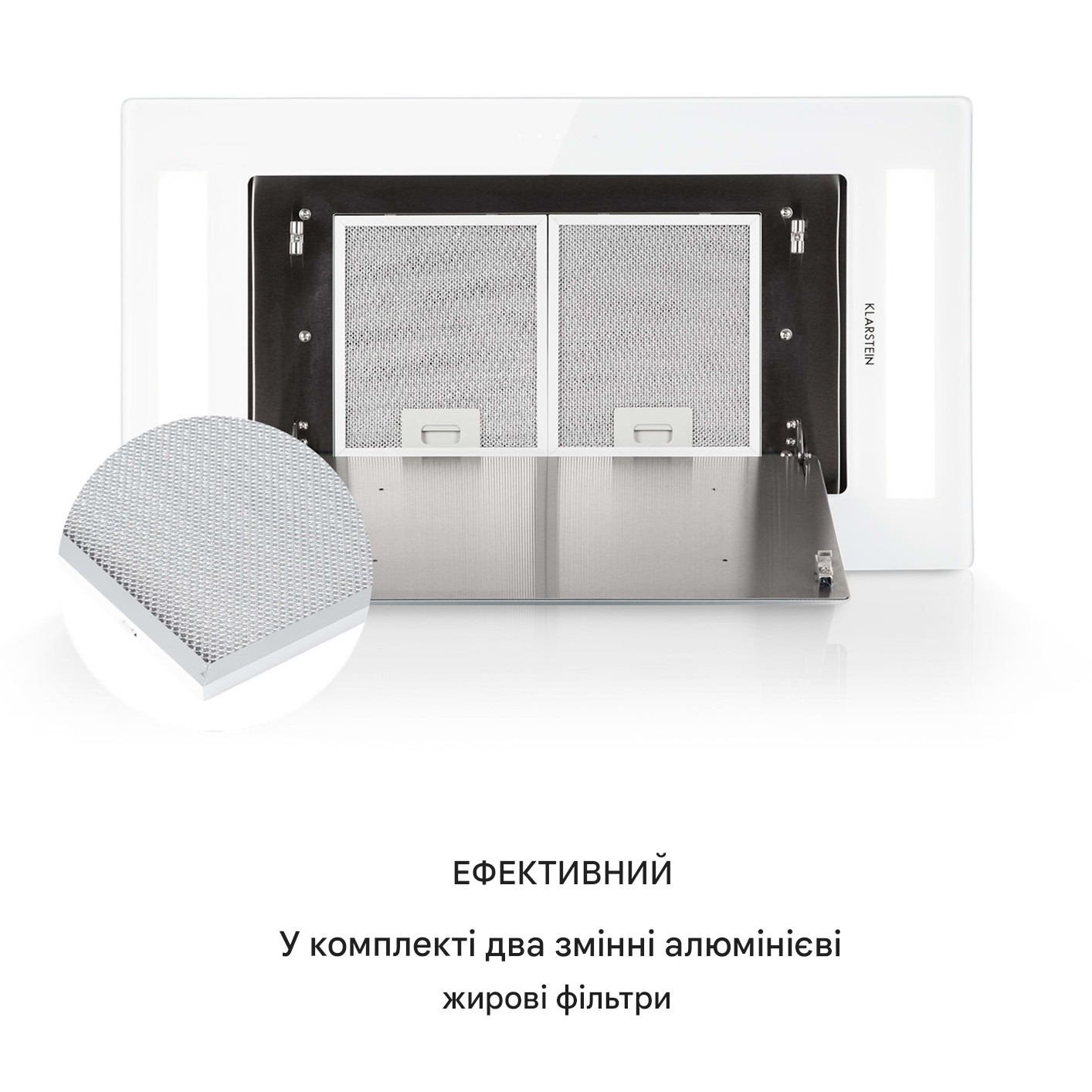 Витяжка стельова KLARSTEIN Remy Island 619 м3/год (10032864) - фото 5