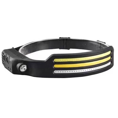 Фонарь налобный BL-W689-LM+3COB Motion Sensor Li-Ion ЗУ Type-C Box White/Yellow/Red (2259540033)