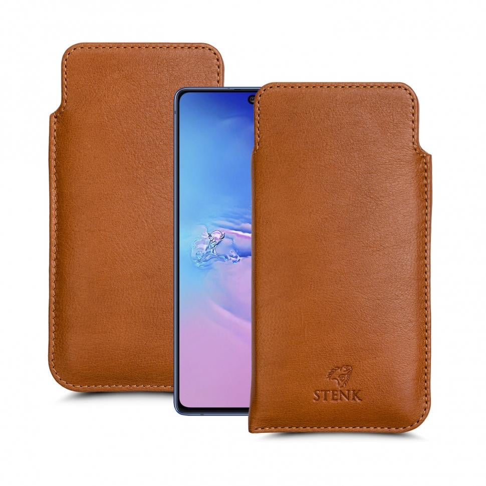 Футляр Stenk Elegance для Samsung Galaxy S10 Lite Camel (65227)