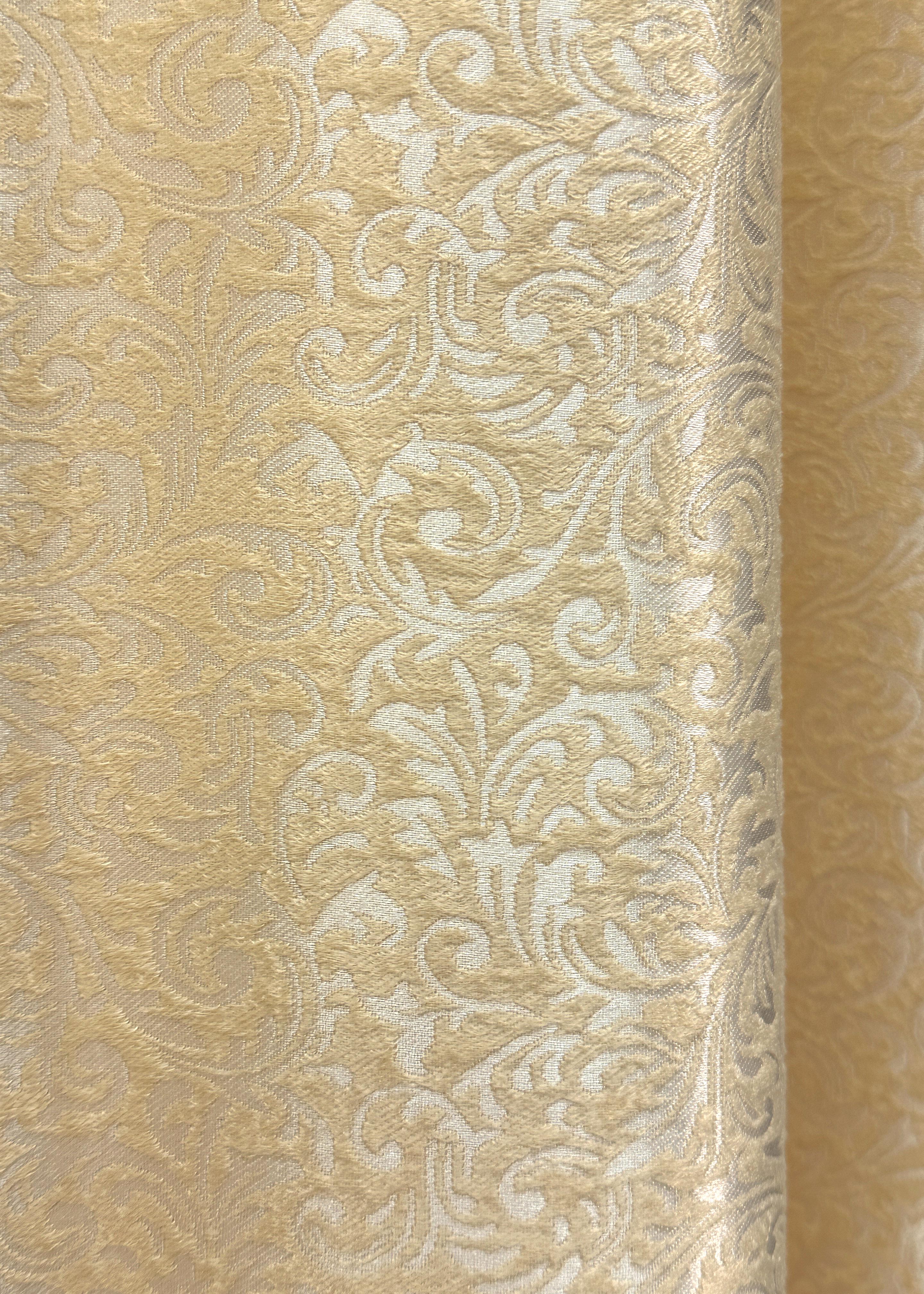 Комплект штор VR-Textil № 1727ш жаккард 150х285 см 2 шт. Кремовый (33-0649) - фото 8 Комплект штор VR-Textil № 1727ш жаккард 150х285 см 2 шт. Кремовый (33-0649) - фото 8