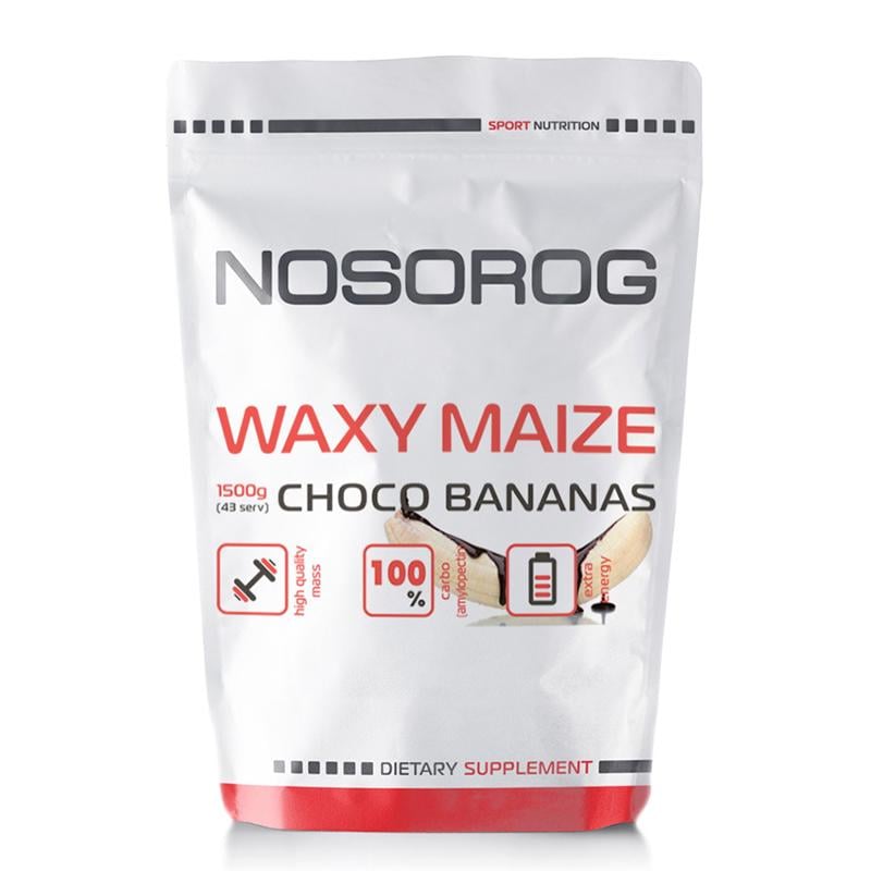 Гейнер Nosorog Waxy Maize 1,5 кг Шоколад/Банан