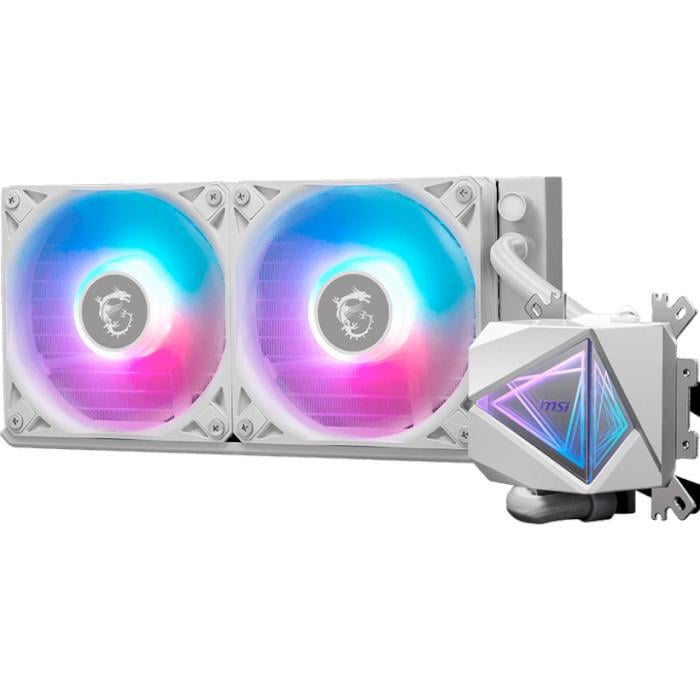 Система водяного охлаждения MSI MAG CoreLiquid I240 ARGB 120 мм White (34964931) Система водяного охлаждения MSI MAG CoreLiquid I240 ARGB 120 мм White (34964931)