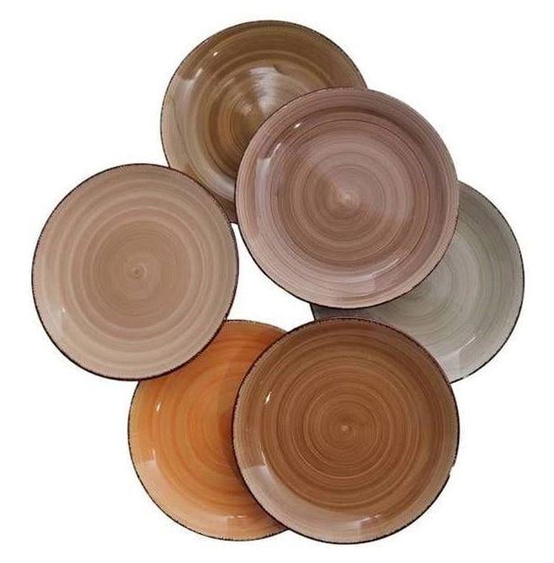 Набор тарелок керамических 19 см 6 шт. (45128)