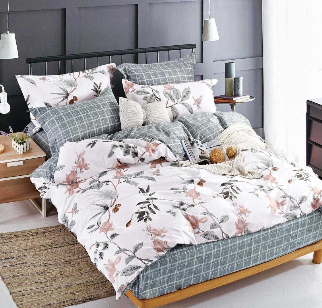 Постельное белье двуспальное Vie Nouvelle Velour микрофибра 180x210 см (VL05D)