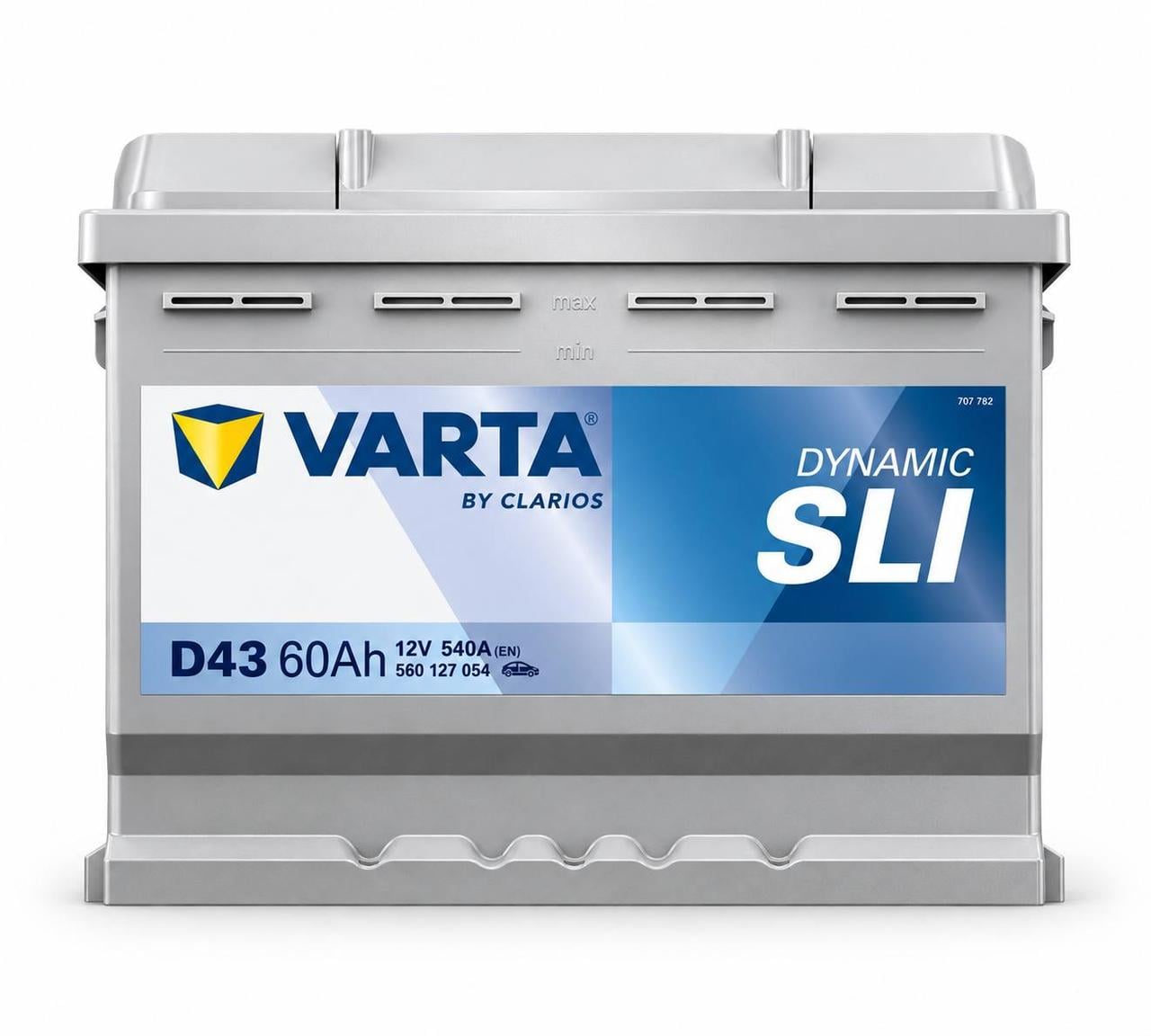 Акумулятор автомобільний Varta D43 60 Ah 540A L+ 12V (3196319074)