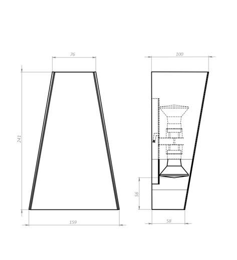 Светильник настенный Iterna Enkel 2хGU10 Графитовый (LM105) - фото 3