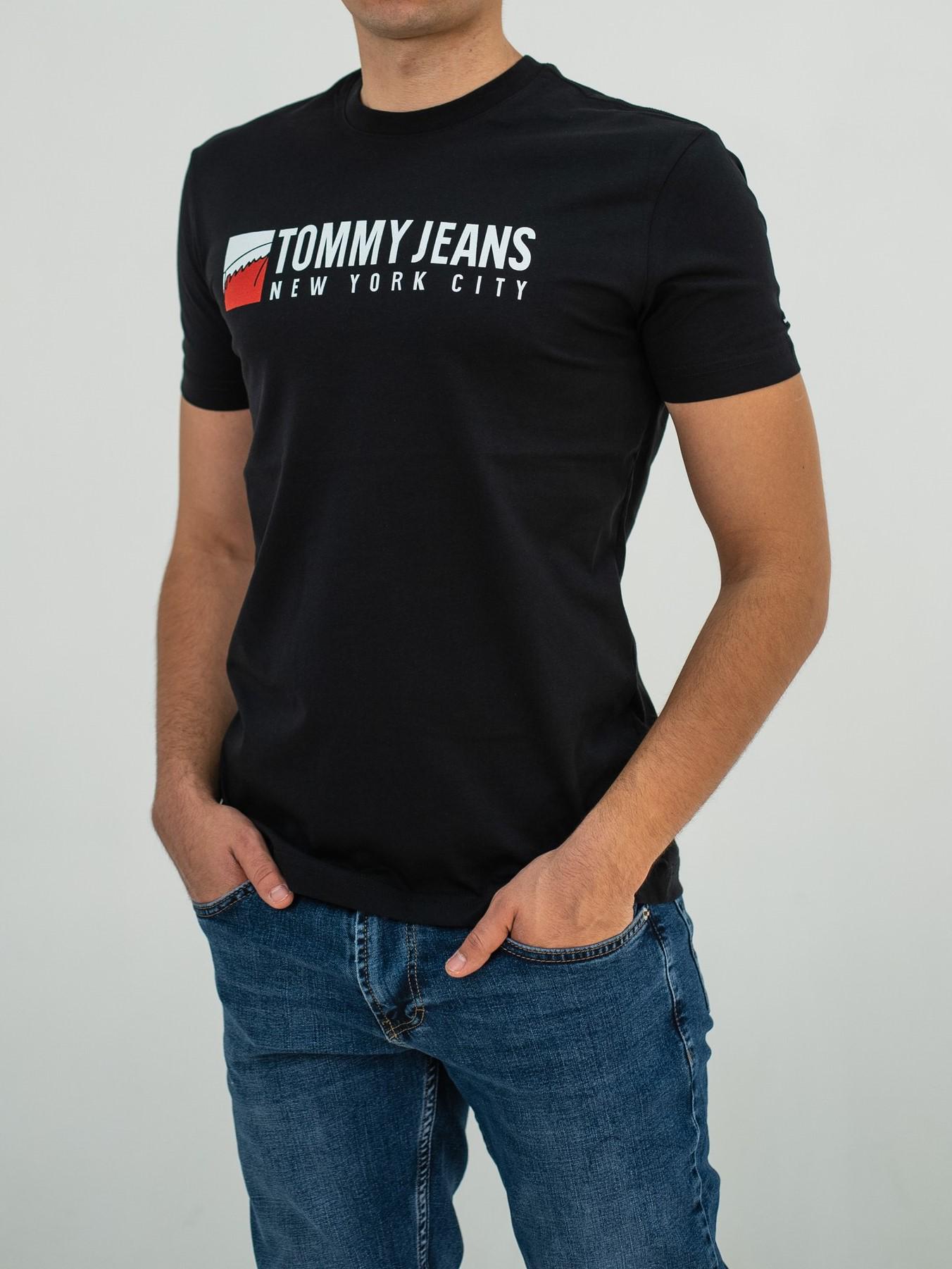 Футболка чоловіча Tommy Hilfiger TH-7057 XL Black