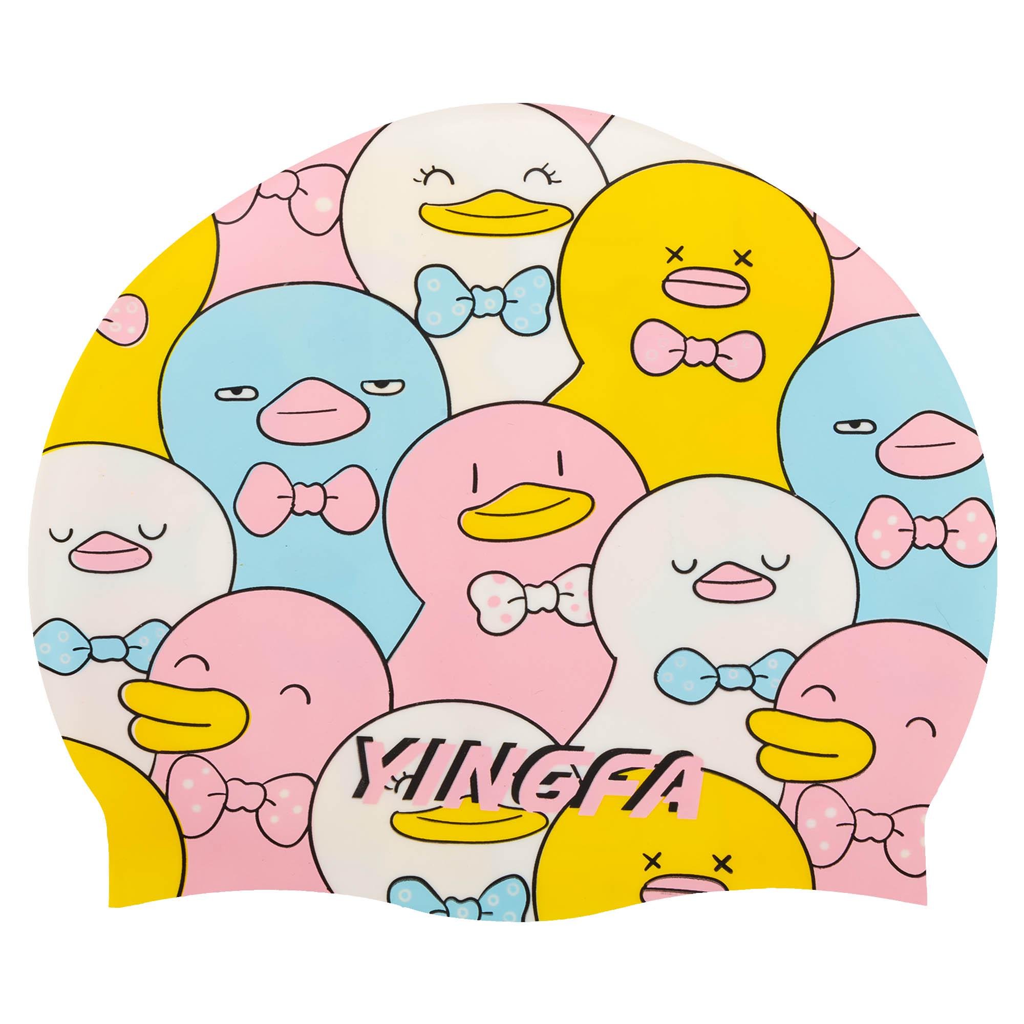 Шапочка для плавання дитяча YINGFA K0012 силіконова Рожево-жовтий (K0012_Розовый-желтый) Шапочка для плавання дитяча YINGFA K0012 силіконова Рожево-жовтий (K0012_Розовый-желтый)