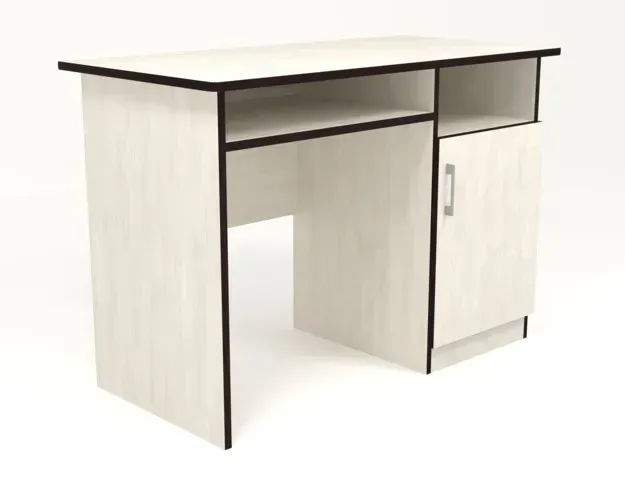 Стол письменный Kontinent СП-1 №3 110х55х76 см Дуб Шамони Светлый/Венге Магия (50500932)