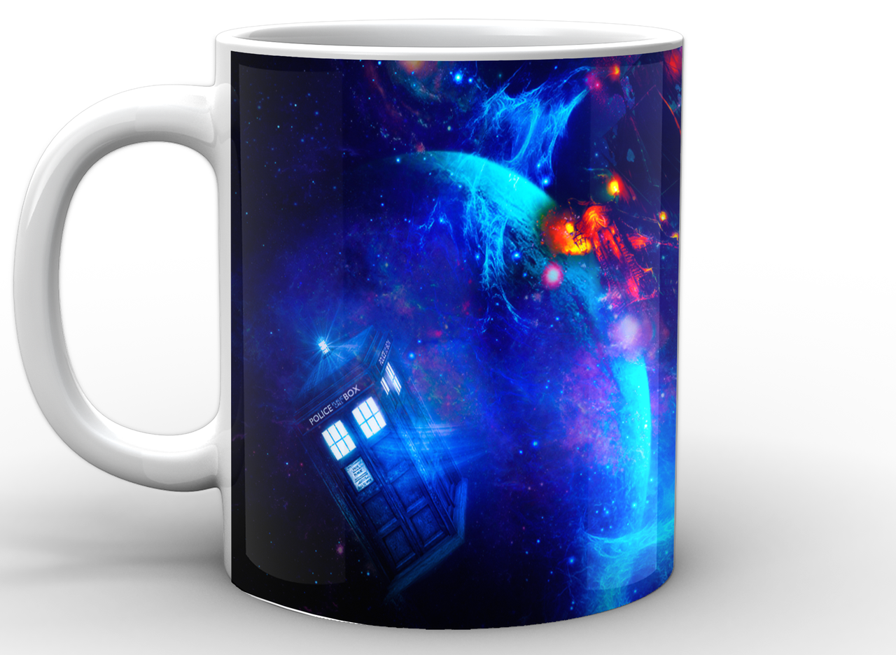 Чашка GeekLand Doctor Who Тардис в космосе 330 мл (DW.02.005.586)