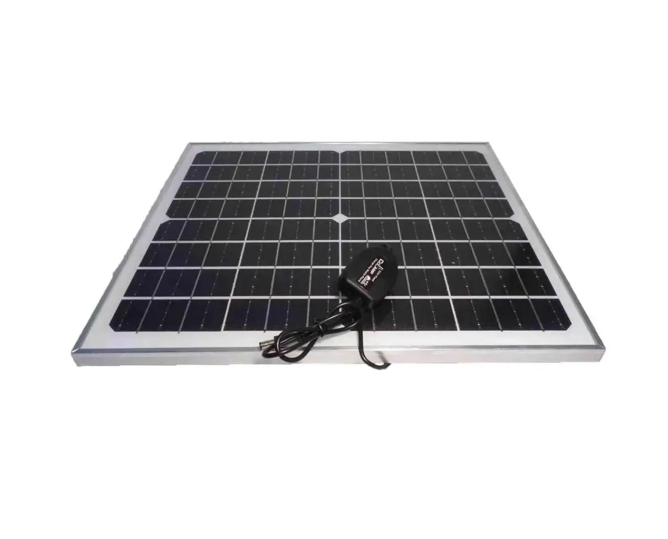 Сонячна панель портативна CL-1825 USB монокристалічна 20 Вт (33269747)