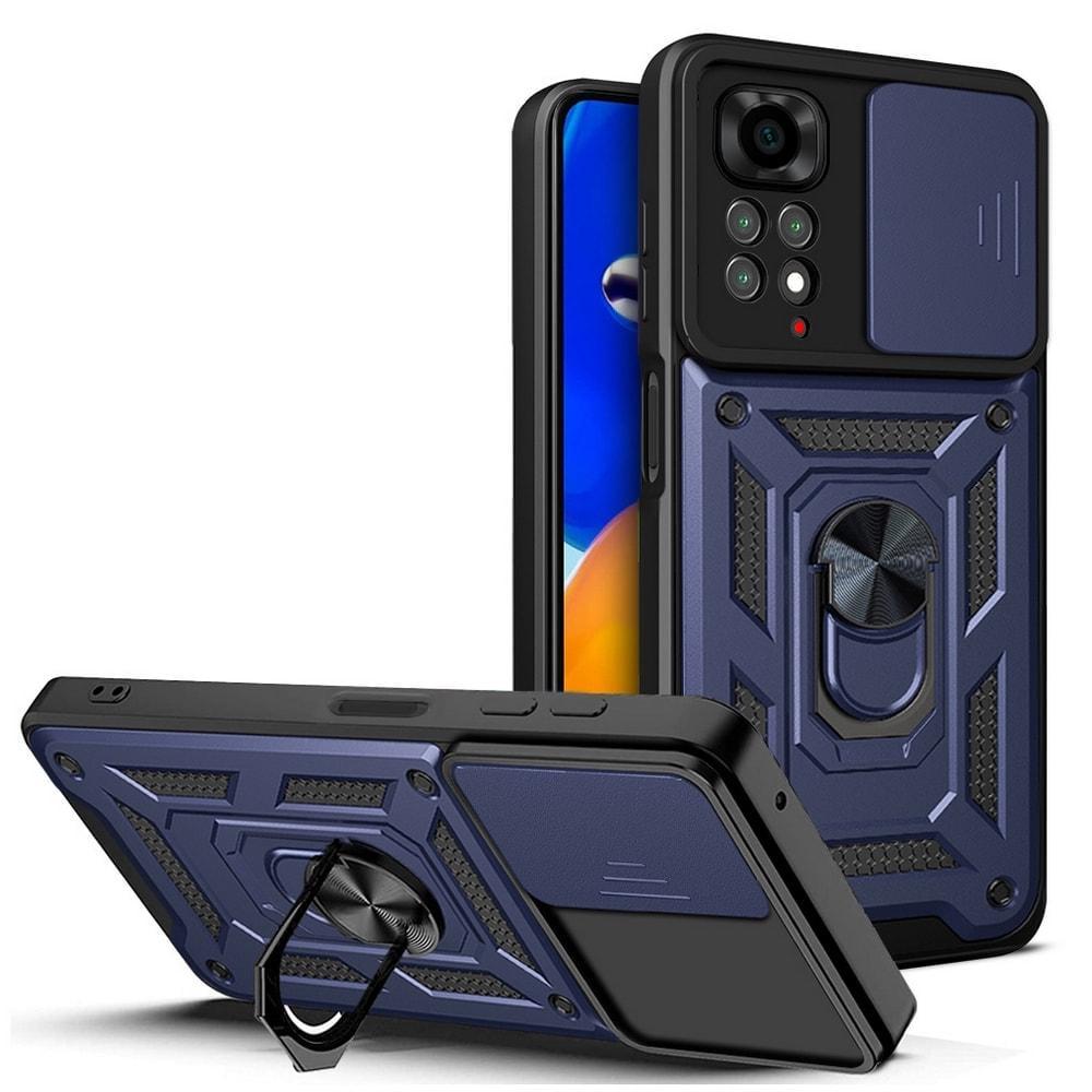 Чехол с защитой камеры 3DGuard Xiaomi Redmi Note 11S Blue (32502-28) Чехол с защитой камеры 3DGuard Xiaomi Redmi Note 11S Blue (32502-28)