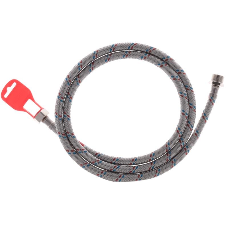 Шланг для підключення води гнучкий KOER KR0269 150 см 1/2"x1/2" ЗВ (81740) Шланг для підключення води гнучкий KOER KR0269 150 см 1/2"x1/2" ЗВ (81740)