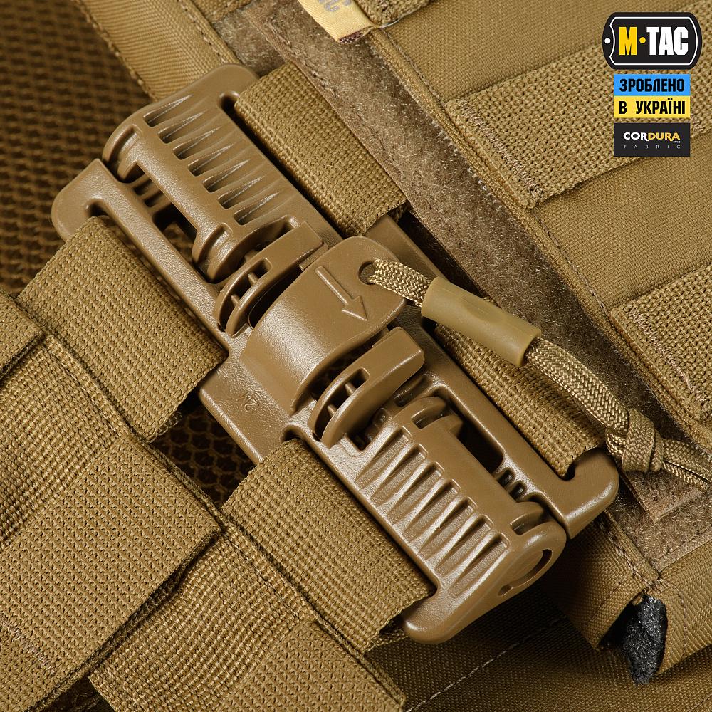 Плитоноска M-Tac Cuirass QRS Gen.II Coyote (5000000032) - фото 5