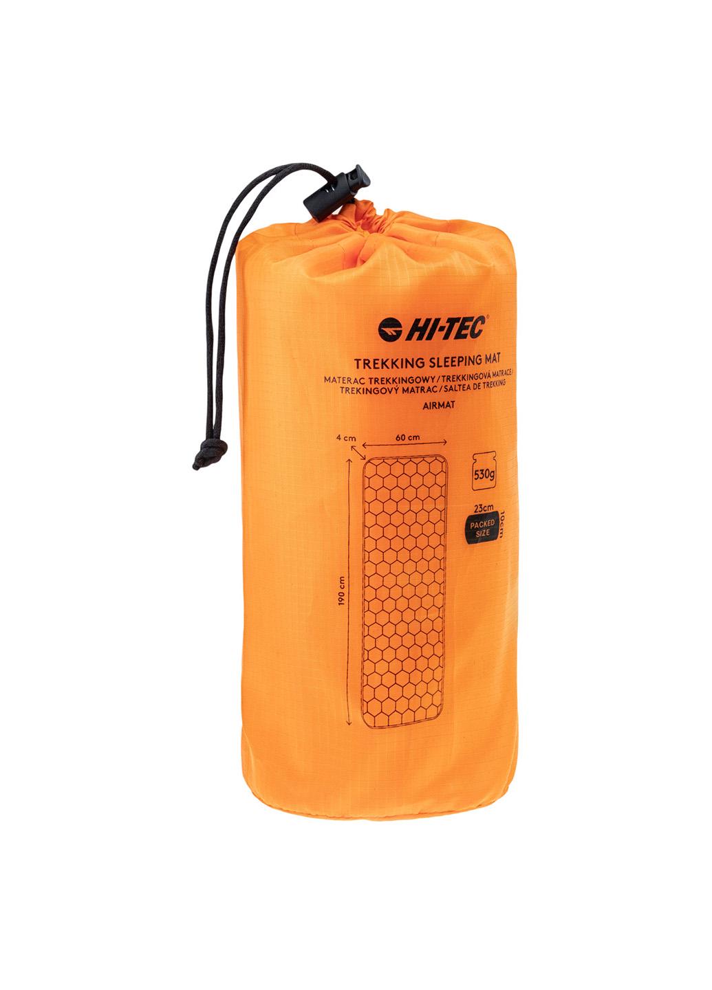 Надувний килимок Hi-Tec AIRMAT 190x60 Помаранчевий (HT-airmat190-orange) - фото 6