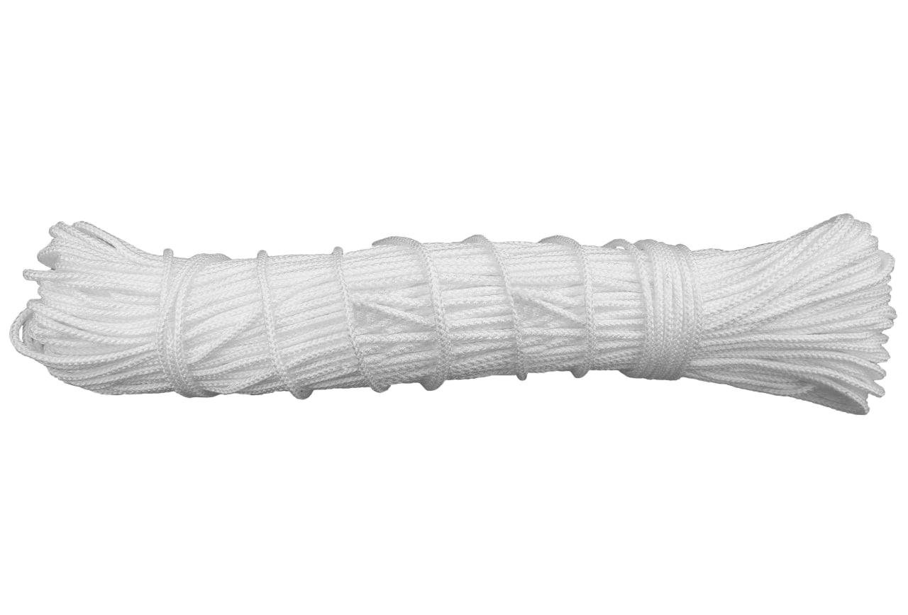 Шнур полипропиленовый крученый Polax 2,5 мм 12 м (37-147) Шнур полипропиленовый крученый Polax 2,5 мм 12 м (37-147)