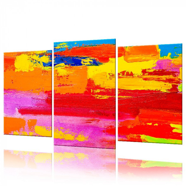 Картина модульная 3 части ArtStar Абстракция 70х105 см ADA0022_2