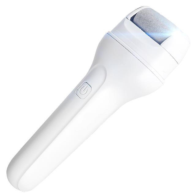 Электрическая роликовая пилка для ног пемза для пяток BRS White