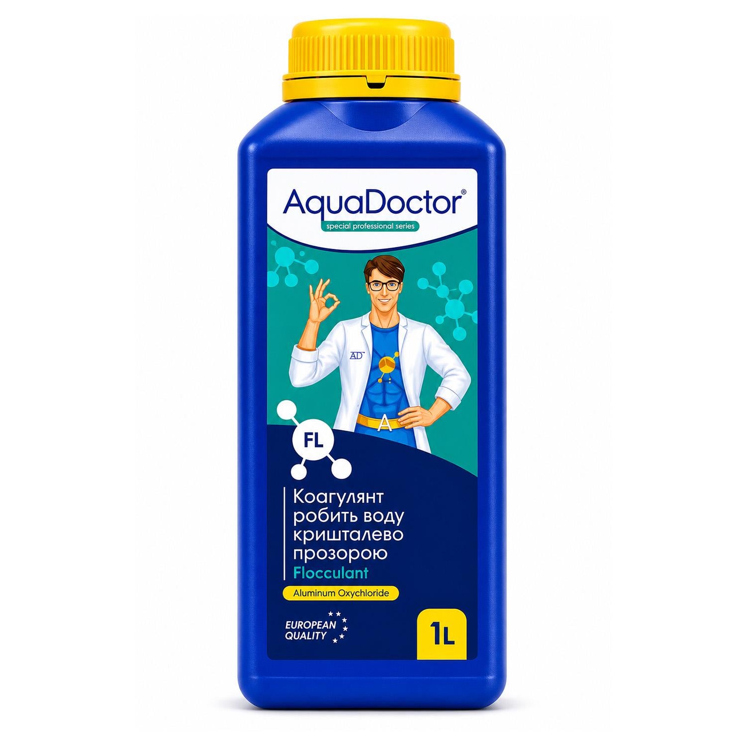 Коагулянт для бассейна AquaDoctor FL жидкий 1 л