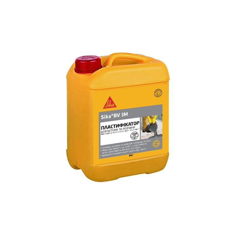 Пластификатор для бетона и раствора Sika® BV 3M 10 кг