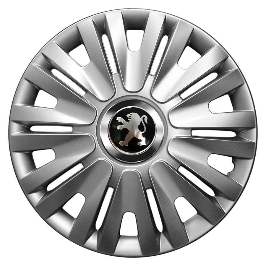 Комплект колпаков JAWOPLAST Delta R15 для Peugeot 4 шт. Chrome (28435271)