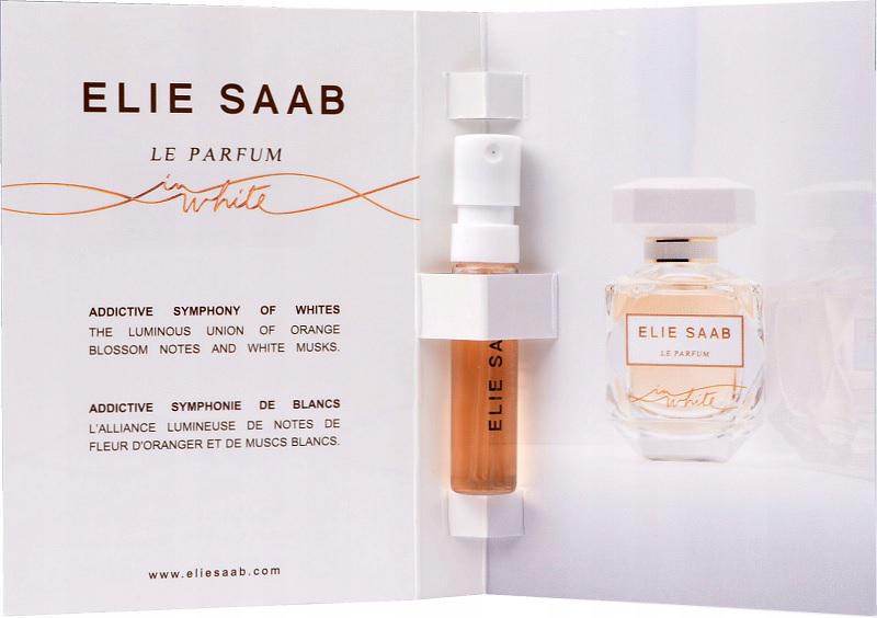 Парфюмерная вода для женщин Elie Saab Le Parfum In White 1,5 мл пробник (374619)