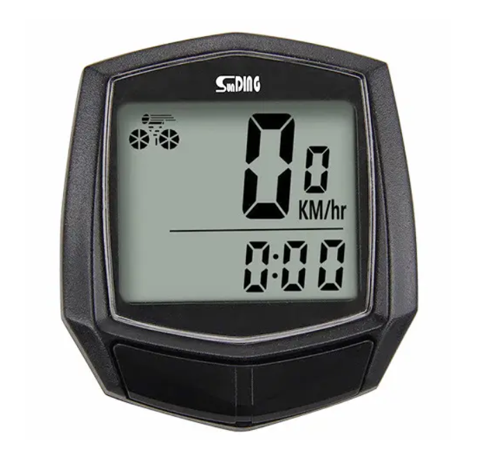 Велосипедний комп'ютер SD-581 SunDing 15 функції водонепроникний з секундоміром (33613)