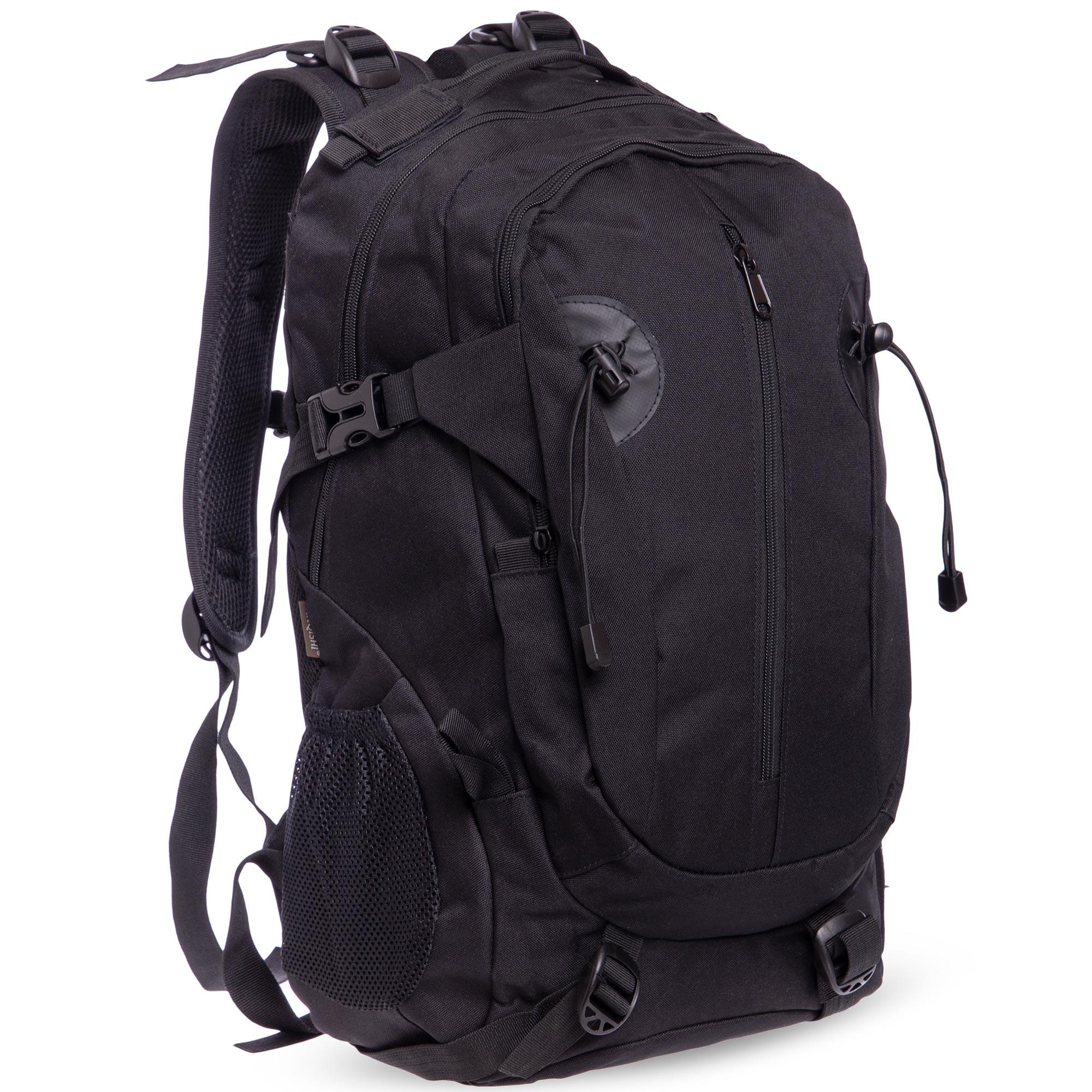 Рюкзак штурмовой трехдневный SILVER KNIGHT TY-9898 49х35х17 см 30 л Черный (TY-9898_Черный)