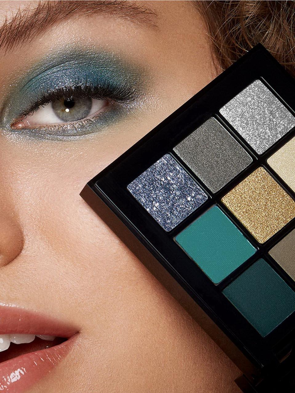 Тени для глаз Kiko Milano Glamour Multi Finish Palette 06 (2101319625) - фото 2