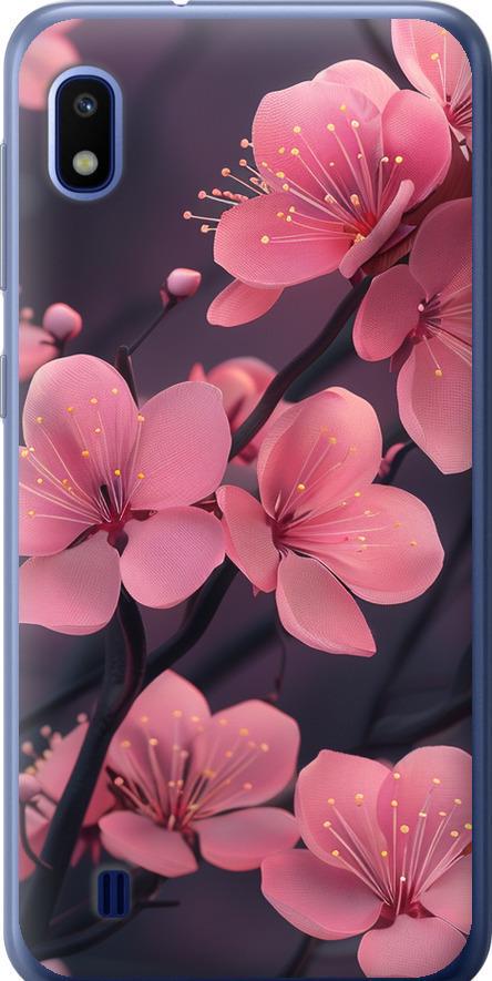 Чехол на Samsung Galaxy A10 2019 A105F Пурпурная сакура (6075u-1671-42517)