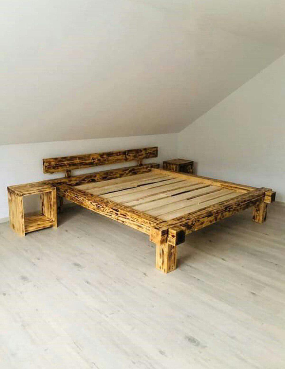 Кровать с натурального дерева 180х200 см (26577986) Кровать с натурального дерева 180х200 см (26577986)