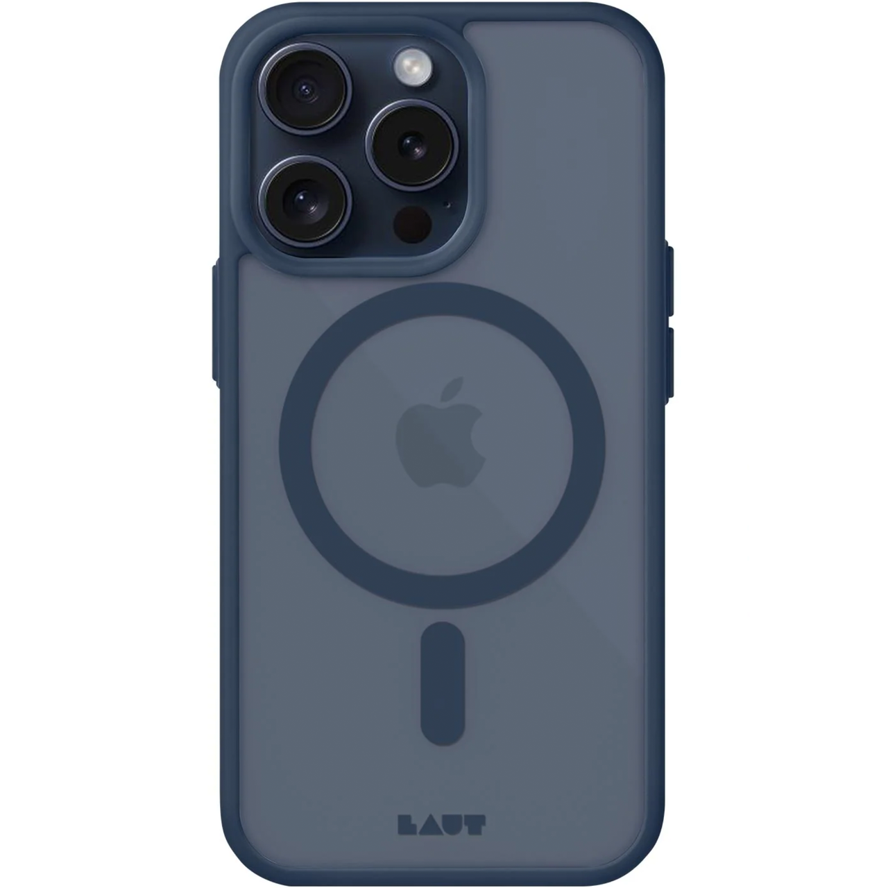 Чохол накладка Laut Huex Protect Case with MagSafe for iPhone 15 Pro Max Deep Blue (L_IP23D_HPT_DB)