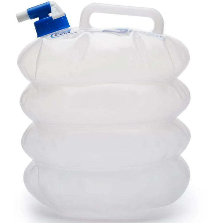 Канистра для воды Naturehike LDPE4 NH14S002 -T складная 5 л Прозрычный (554987)