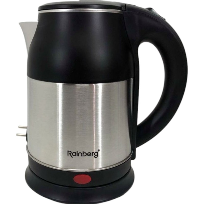 Электрочайник Rainberg RB-808 нержавеющая сталь 2 л Black (26202706)