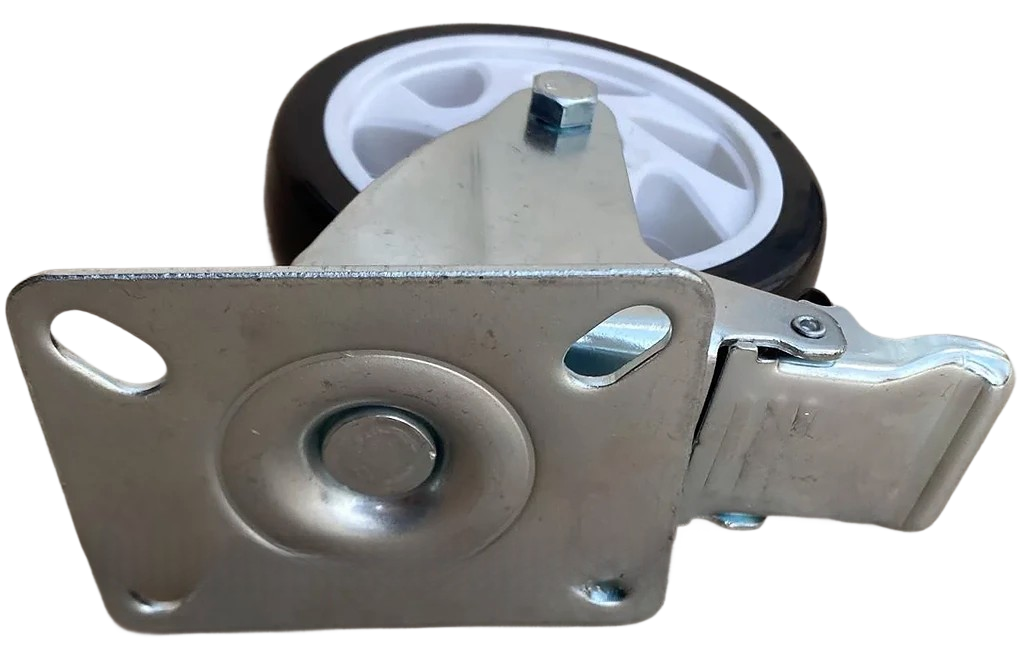 Колеса PVC с тормозом на площадке 125 мм (2333282969) - фото 2