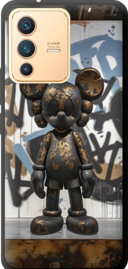 Чехол на Vivo V23 Bronze kaws v2 (6098b-2642-42517)