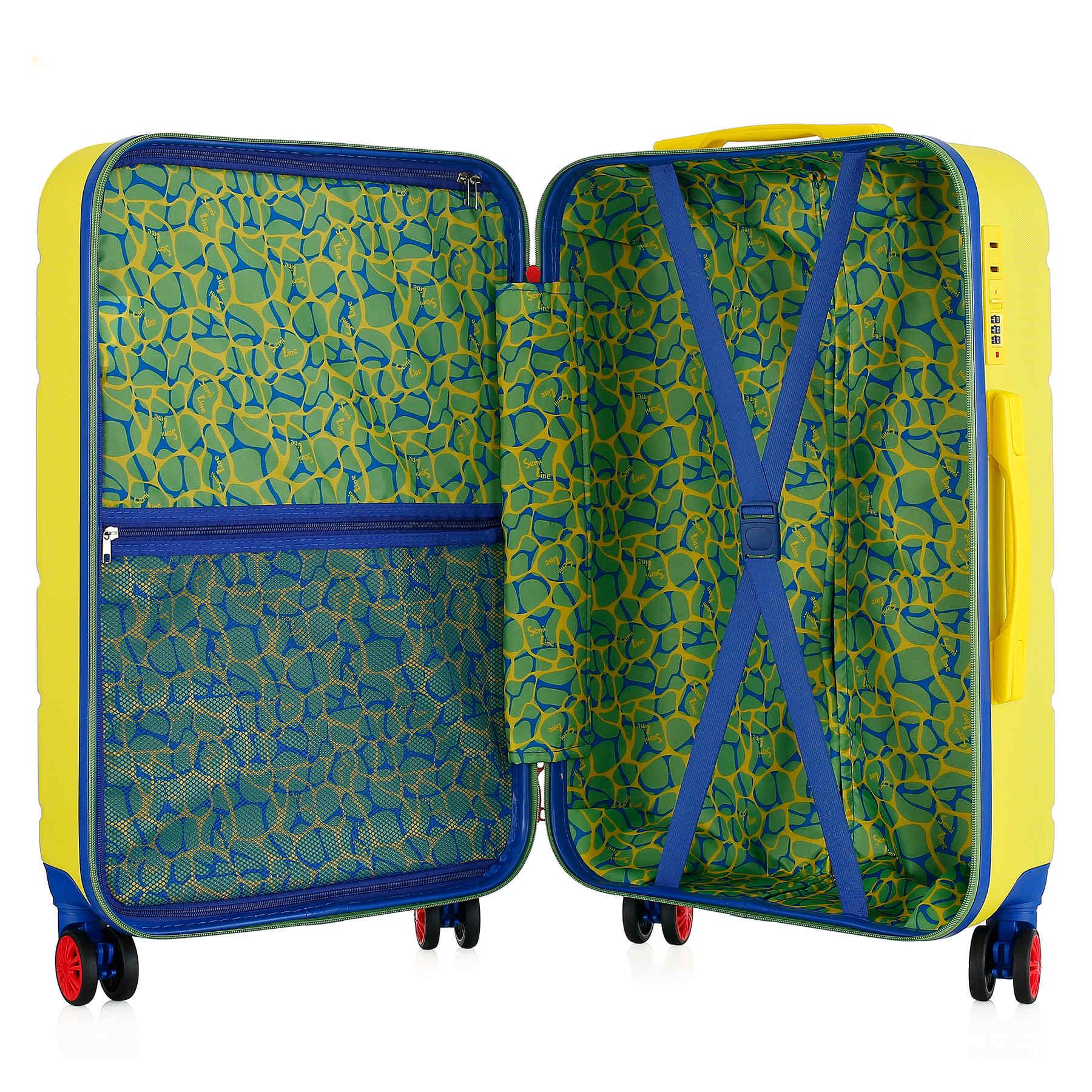 Валіза SEMI LINE 24" Yellow (T5929-2) - фото 6 Валіза SEMI LINE 24" Yellow (T5929-2) - фото 6