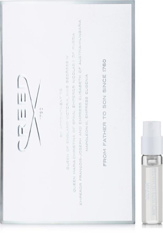 Парфюмированная вода унисекс Creed Silver Mountain Water 2 мл пробник (24724632)