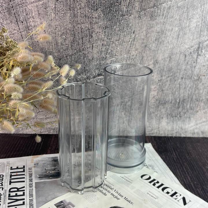 Форма для свечи из 2 частей Геометрия Светлая 7х15,6 см (1565_9-447)