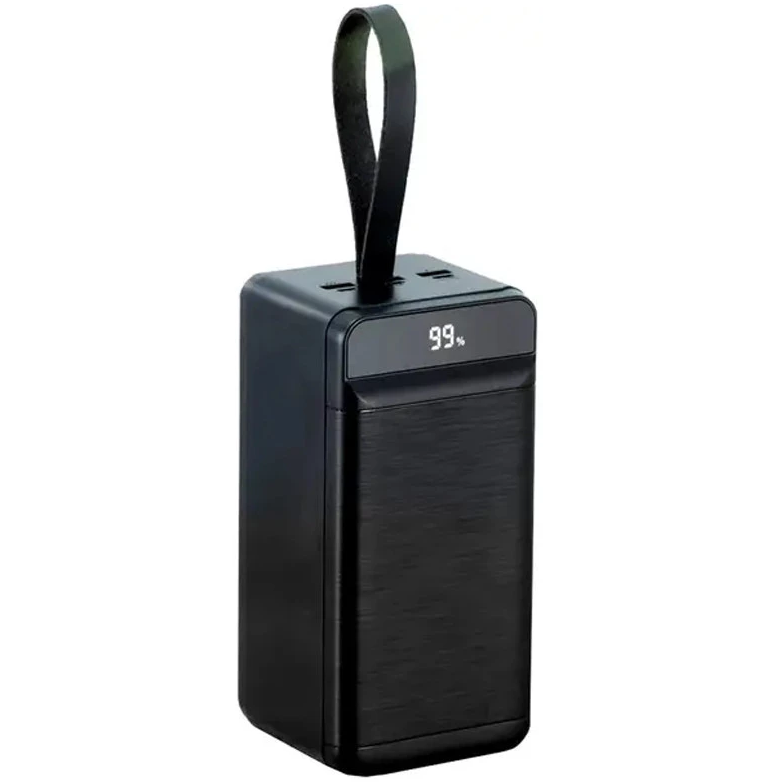 Повербанк XO PR160 с фонарем/3xUSB/Type-C/microUSB/Lightning 80000 mAh Черный (00038)